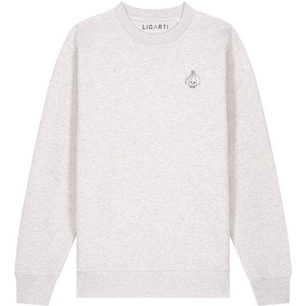 Bestickter Pullover – Knoblauch – LIGARTI Tiermanufaktur