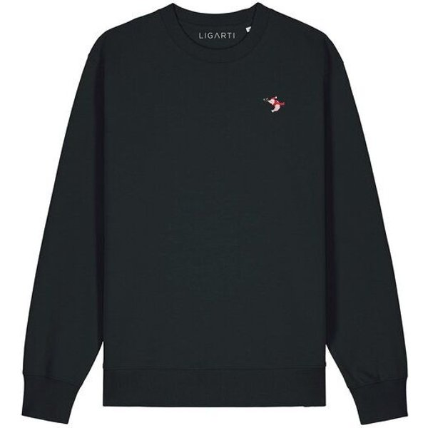 Bestickter Pullover – Jean-Luc die Weihnachtsgarnele – LIGARTI Tiermanufaktur
