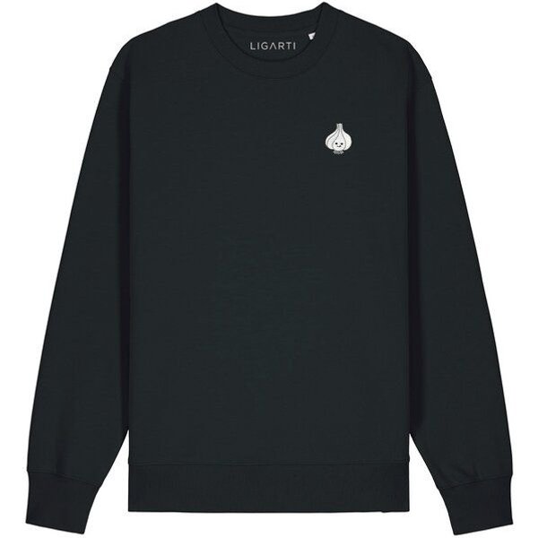 Bestickter Pullover – Knoblauch – LIGARTI Tiermanufaktur
