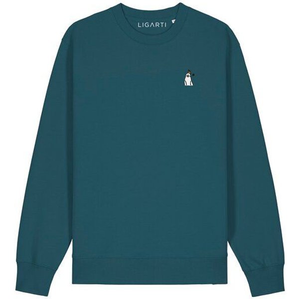 Bestickter Pullover – Heidi der Nymphensittich – LIGARTI Tiermanufaktur