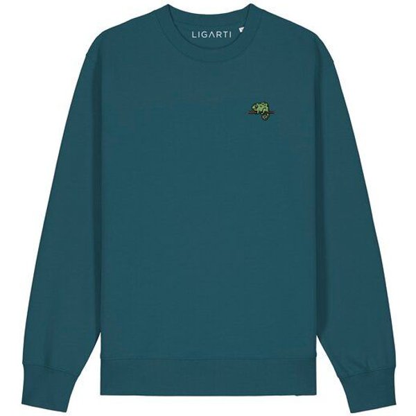 Bestickter Pullover – Mareike das Chamäleon – LIGARTI Tiermanufaktur