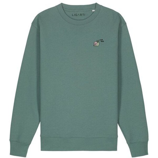 Bestickter Pullover – Schnexy die Schnecke – LIGARTI Tiermanufaktur