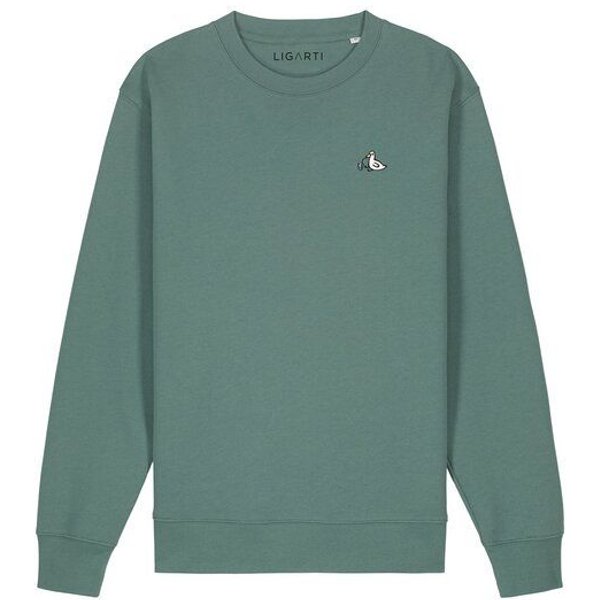 Bestickter Pullover – Piet die Ente – LIGARTI Tiermanufaktur