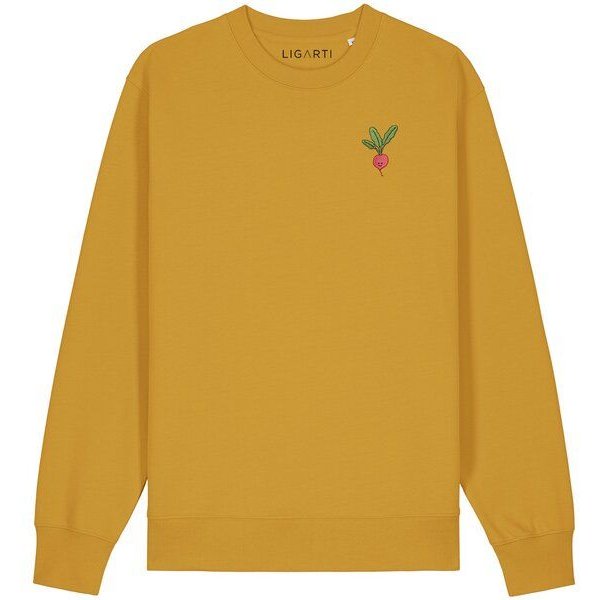 Bestickter Pullover – Radieschen – LIGARTI Tiermanufaktur