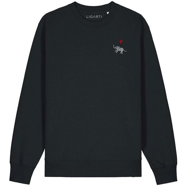 Bestickter Pullover – Tuffi der Elefant – LIGARTI Tiermanufaktur