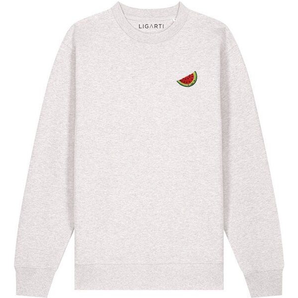 Bestickter Pullover – Wassermelone – LIGARTI Tiermanufaktur