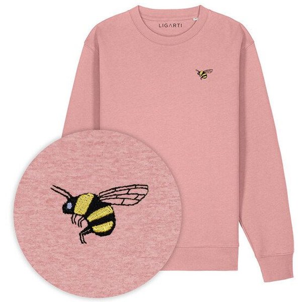 Bestickter Pullover – Brumhilde die Hummel – LIGARTI Tiermanufaktur