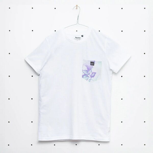 soki Choose Your Own Pocket T-Shirt mit Tasche aus geretteter Bettwäsche