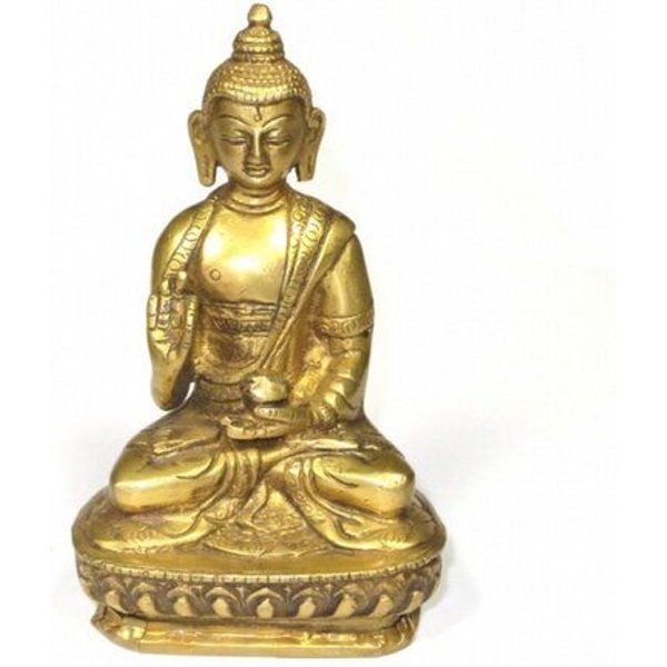 Just Be Messing Buddha Figur mit Mudra