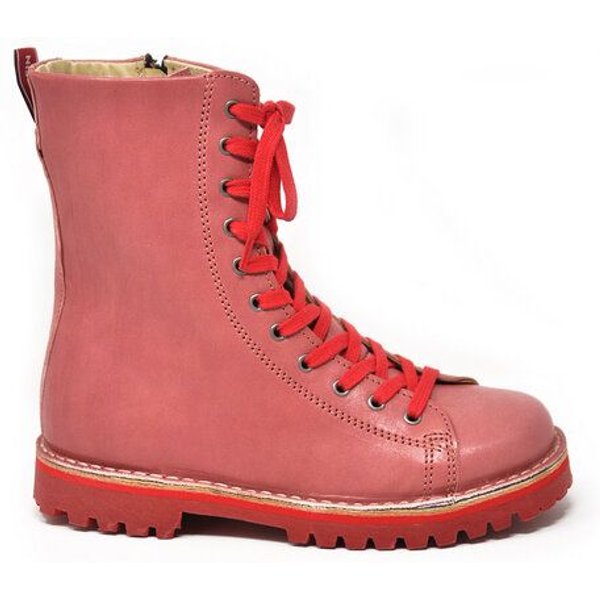 Grünbein Shoes Schnürboots Finn rosa