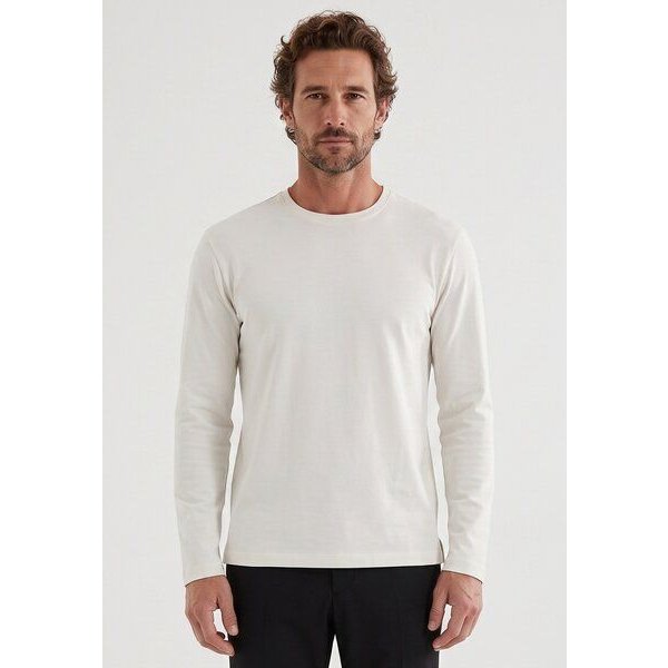 ORGANICATION Longsleeve aus Bio-Baumwolle im Interlock-Strick