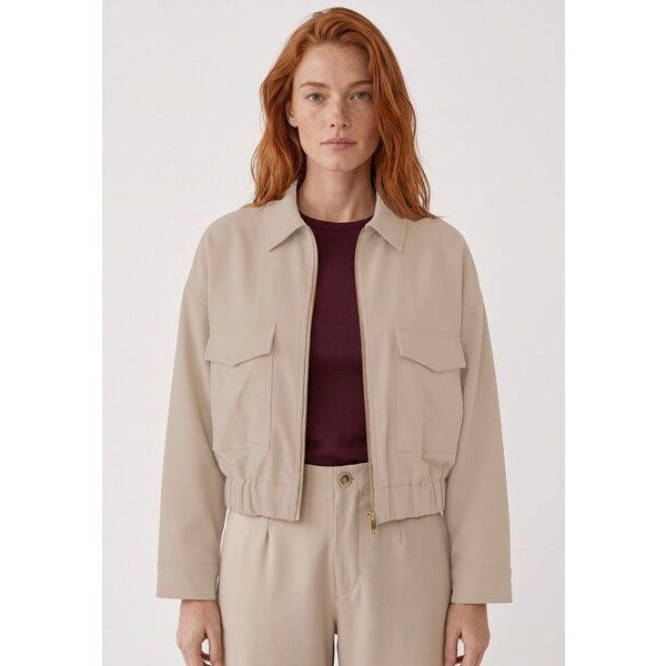 ORGANICATION Jacke aus Bio-Baumwolle und ECOVERO Viskose