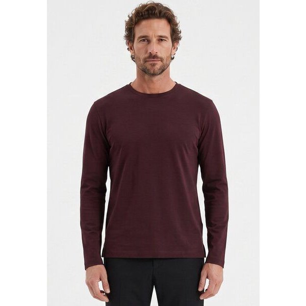 ORGANICATION Longsleeve aus Bio-Baumwolle im Interlock-Strick