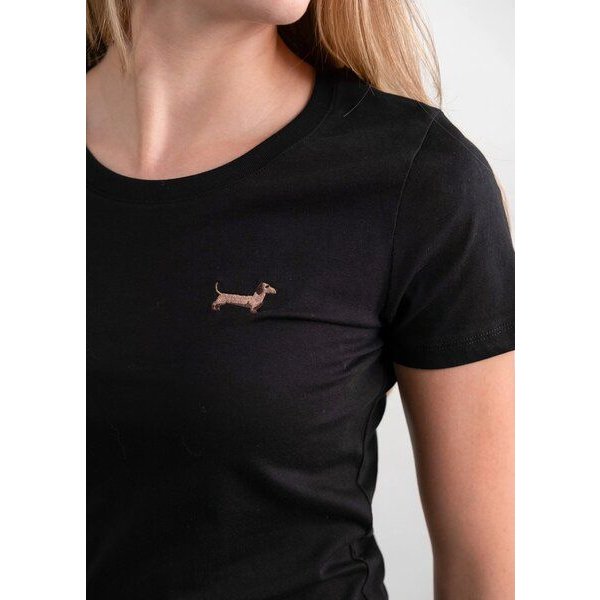 Bavarian Caps Damen T-Shirt aus Biobaumwolle - Dackel