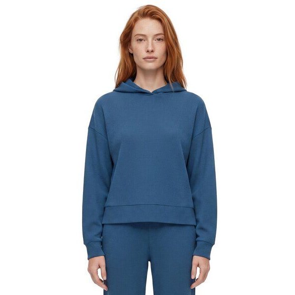 ORGANICATION HANNA | Waffel Hoodie aus Bio-Baumwolle und recyceltem Polyester