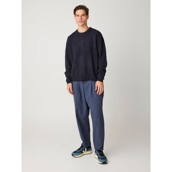 KnowledgeCotton Apparel Strickpullover aus Soufflé-Garn aus recyeltem Polyester
