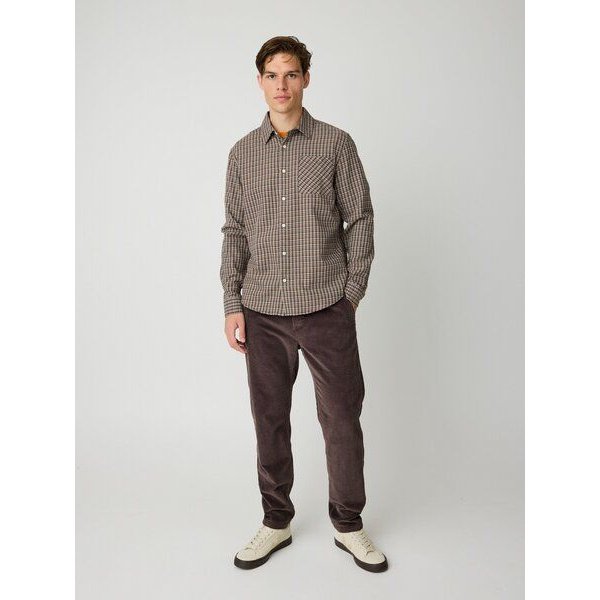 KnowledgeCotton Apparel Cordhose CHUCK - Regular Fit - aus Bio-Baumwolle