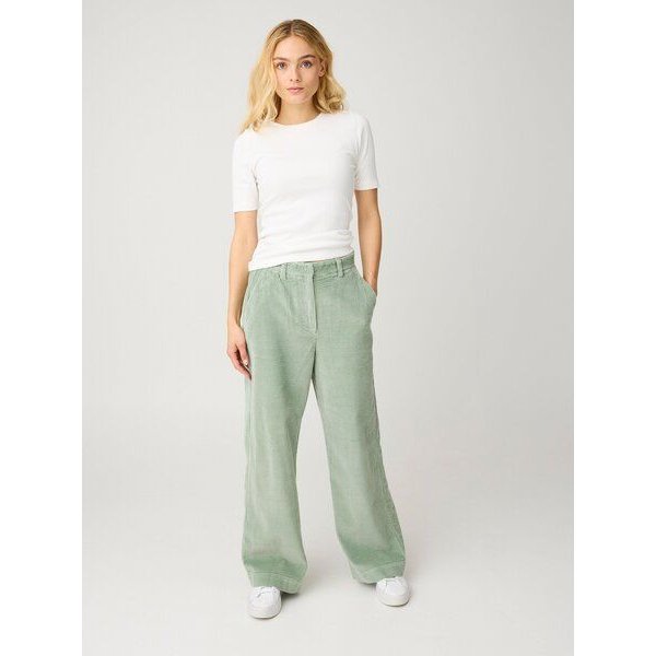 KnowledgeCotton Apparel Entspannte Breitcord Hose BORA aus Bio-Baumwolle
