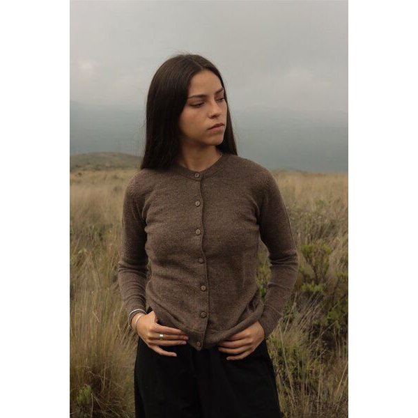 Pukara Strickjacke Colca aus 100 % Alpaka