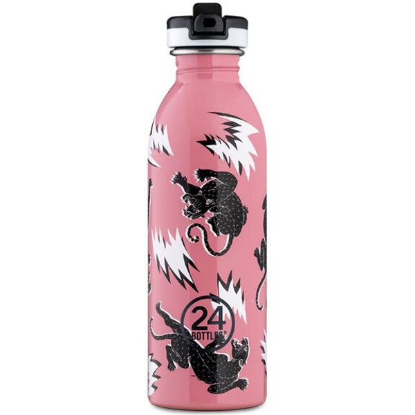 24bottles 0,5l Edelstahl Trinkflasche mit Sportverschluss - verschiedene Farben