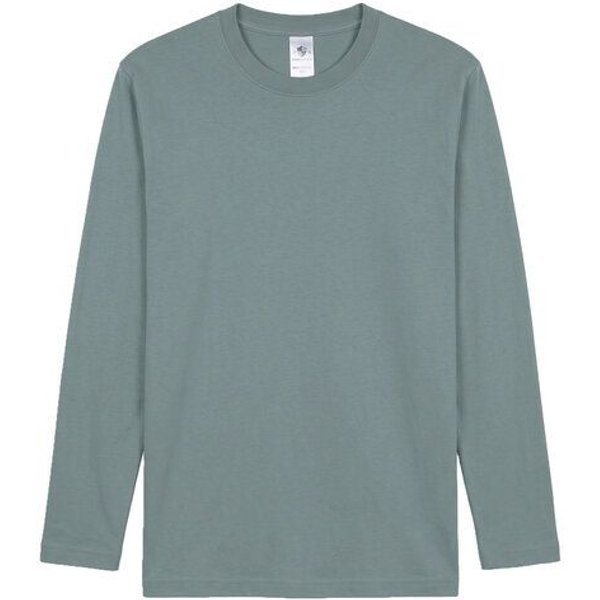 Haasis Bodywear Herren Longsleeve Rundhals, Bio Baumwolle, GOTS zertifiziert