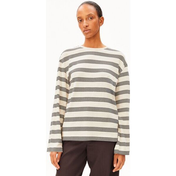 ARMEDANGELS MARYNAA FINE STRIPE Damen Longsleeve aus Bio-Baumwoll Mix