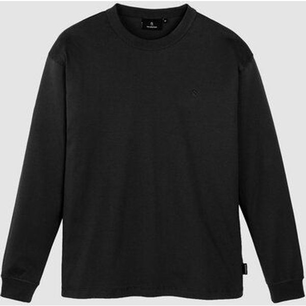 Herren Longsleeve aus Baumwolle - PAPAYA - recolution