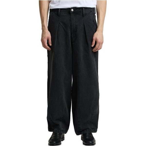 Kings Of Indigo Jeans Sabium Stripe Black Worn