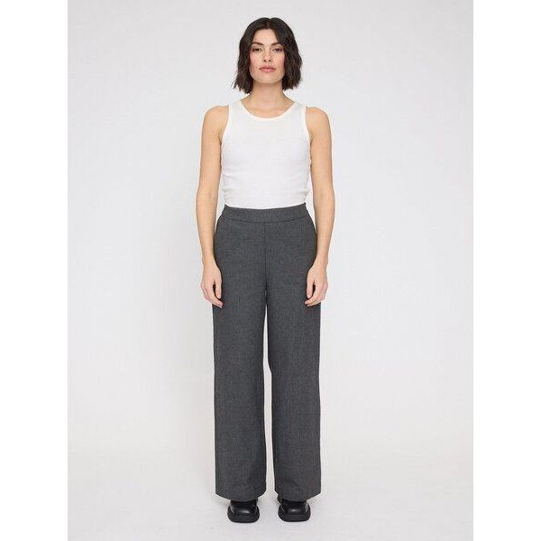 Mazine Damen Flannel Hose im Wide Leg-Style aus 100% Bio-Baumwolle