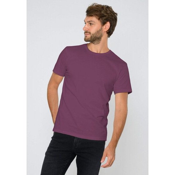 ThokkThokk Herren T-Shirt TT02 unifarben aus Bio-Baumwolle