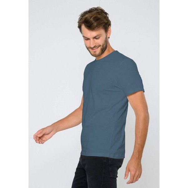 ThokkThokk Herren T-Shirt TT02 unifarben aus Bio-Baumwolle