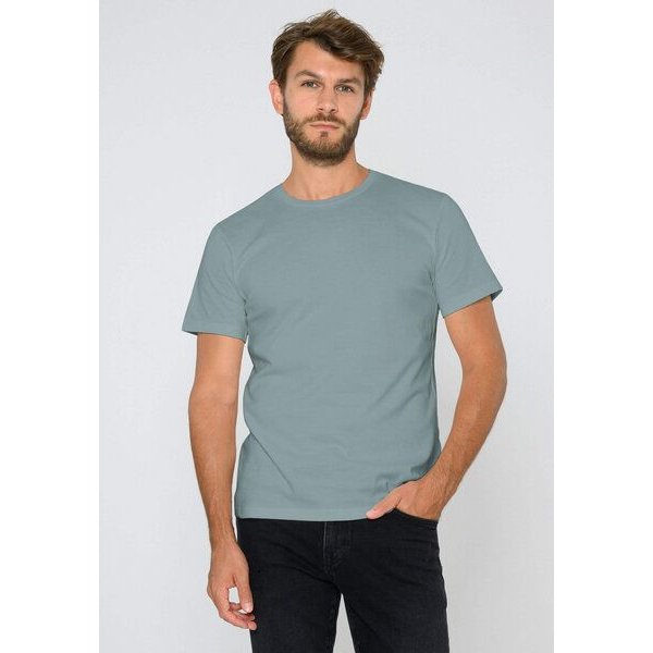 ThokkThokk Herren T-Shirt TT02 unifarben aus Bio-Baumwolle