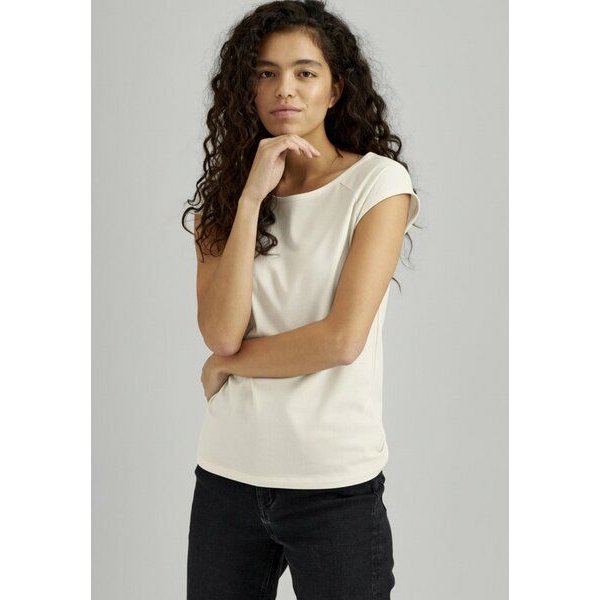 ThokkThokk Damen Cap Sleeve T-Shirt TT01 unifarben aus Bio-Baumwolle