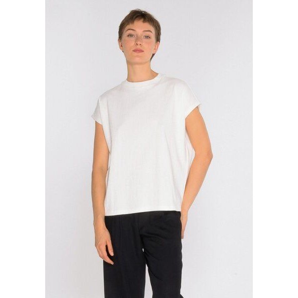ThokkThokk Damen Boxy T-Shirt TT75 Structured aus Bio-Baumwoll-Mix