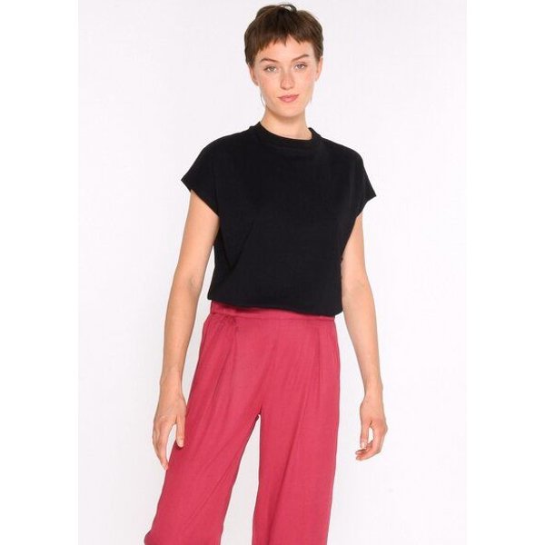 ThokkThokk Damen Boxy T-Shirt TT75 Structured aus Bio-Baumwoll-Mix