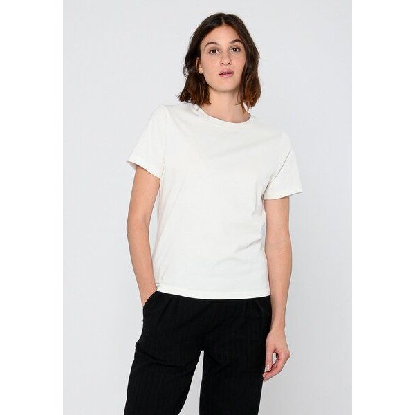 ThokkThokk Damen T-Shirt TT85 unifarben aus Bio-Baumwolle