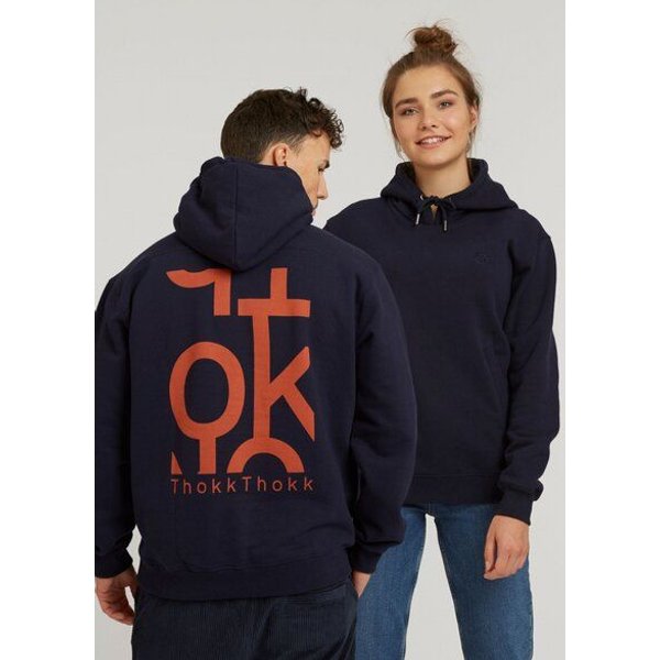 ThokkThokk Unisex Hoodie TT1044 mit Print aus Bio-Baumwolle