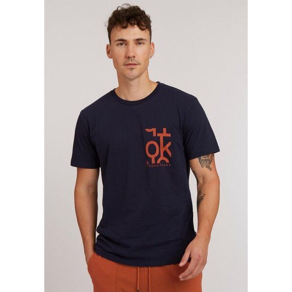 ThokkThokk Herren T-Shirt TT02 mit Print aus Bio-Baumwolle