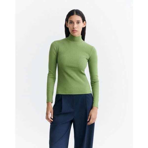 thinking mu Langarmshirt - Rib Aine - aus Bio-Baumwolle