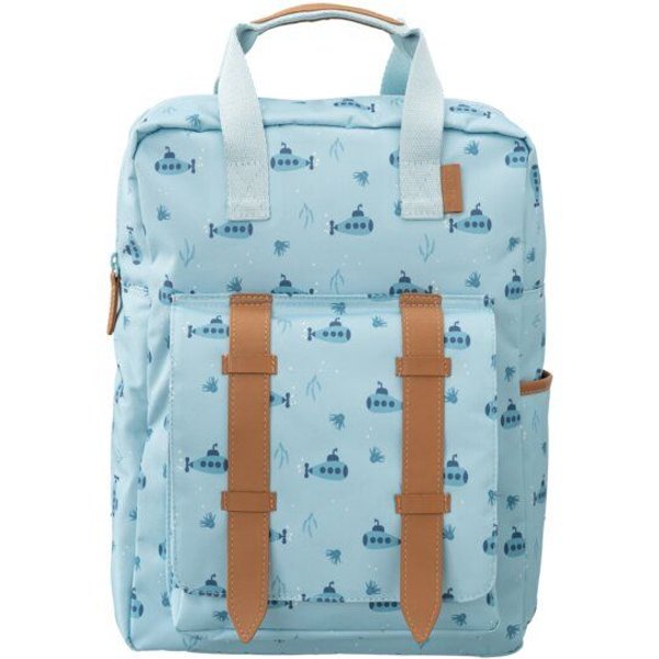 Fresk Schulrucksack 36 × 26 × 10 cm – wasserabweisend, mit Brustgurt