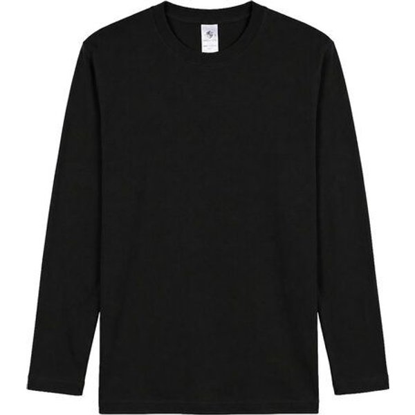 Haasis Bodywear Herren Longsleeve Rundhals, Bio Baumwolle, GOTS zertifiziert