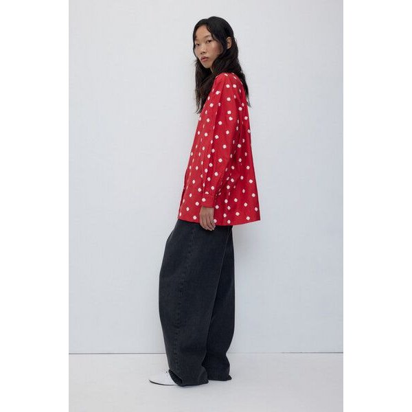 Rita Row Bestickte Bluse LUCCA aus Bio-Baumwolle