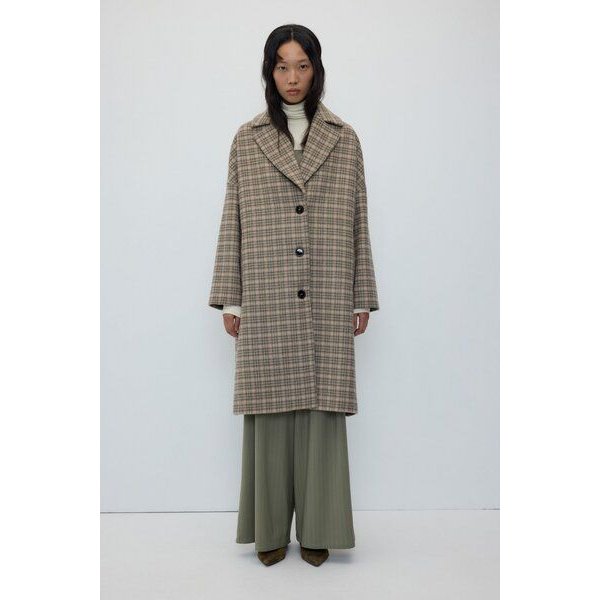 Rita Row Langer Oversize-Wollmantel HYAT