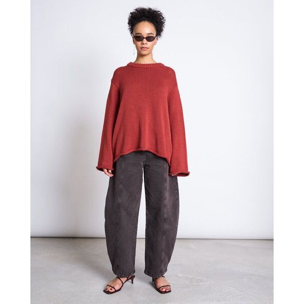JAN N JUNE Strickpullover SONA aus Bio-Baumwolle GOTS