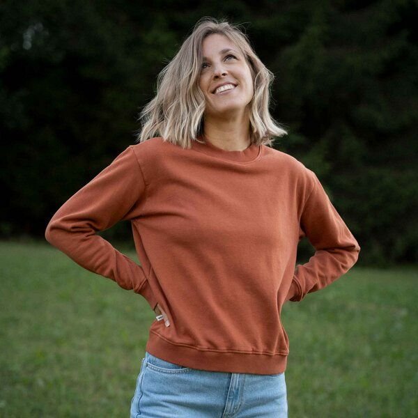 Vresh Clothing Vrancesca - Sweater aus Biobaumwolle