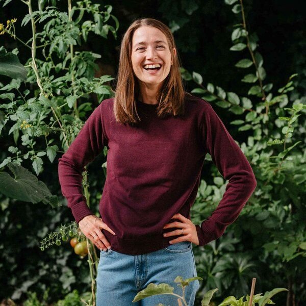 Vresh Clothing Vrenja, Klassischer Strickpullover aus Biobaumwolle