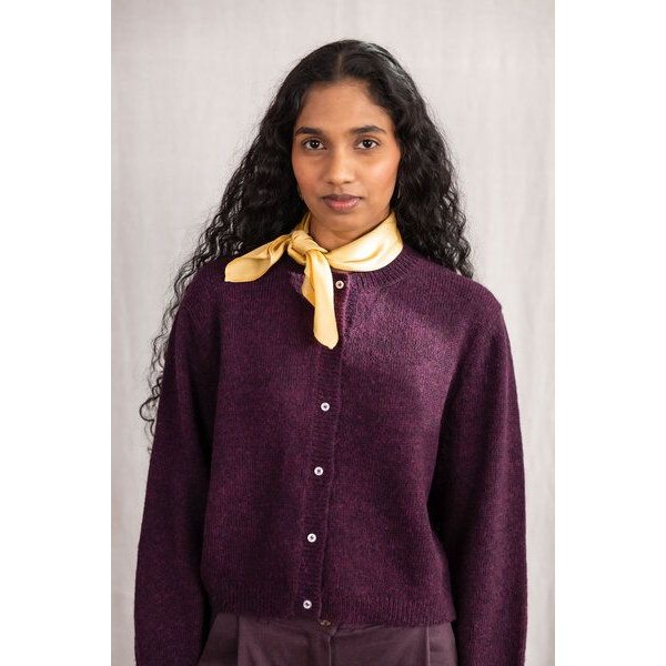 Jyoti - Fair Works Baby-Alpaka Strickcardigan Sullana