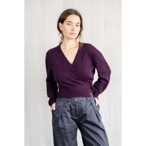 Jyoti - Fair Works Baby-Alpaka Wickelcardigan Abancay