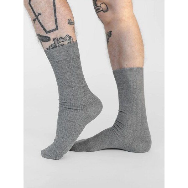 erlich textil Casual Cotton Gerippte Socken im 3er Pack mit Baumwolle, made in Europe