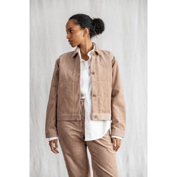 Jyoti - Fair Works Baumwollcord Jacke Nariyal